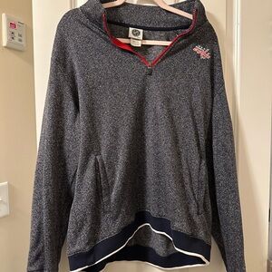 Washington Capitals Women’s 1/4 Zip Sweater XL NWOT